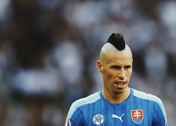 El Brescia fich¨® al eslovaco procedente del Slovan Bratislava en la temporada 04/05. Con el Brescia anot¨® 12 goles en 74 partidos. Buenas actuaciones que hicieron que el Napoli se fijara en ¨¦l en la temporada 07/08.