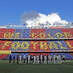 El Camp Nou enseña músculo: 76.976 espectadores de promedio