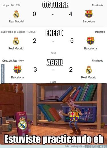 Los mejores memes de la final de la Copa del Rey