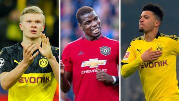 Haaland, Pogba y Jadon Sancho, tres nombres importantes cuya salida podr&iacute;a estar entrelazada y afectar&iacute;a al Real Madrid.