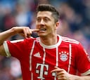 10 golazos de Lewandowski en esta temporada