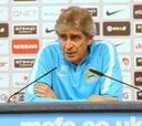 Pellegrini confirma que Agüero será baja un mes por lesión