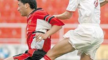 <b>YA ES HISTORIA. </b>El Ciudad de Murcia echó de la Copa al Sevilla hace tres años.