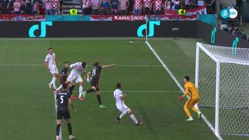 La polémica del Croacia-España: Morata reclamó un penalti por mano de Vida