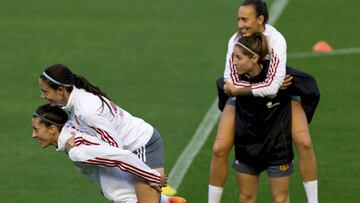 La Selección trabajó con ganas y alegría.