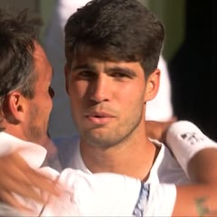 La frase de Alcaraz a Fognini en la red que le honra y mucho: el murciano es patrimonio nacional