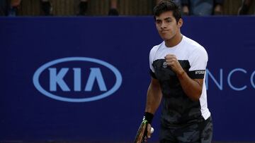 Christian Garín pasó en el Challenger de Tallahassee.