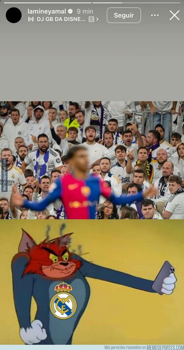 Lamine Yamal, protagonista de los memes más divertidos de El Clásico