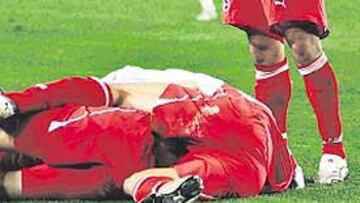 <b>AL CIELO. </b>Suiza superó el infierno turco y tocó el cielo mundialista.