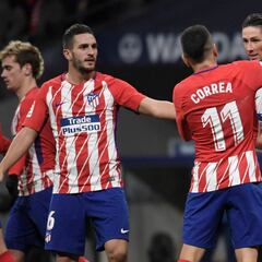 1x1 del Atleti: Vrsaljko encuentra la vía y Gabi baja la barrera