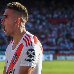 Borré abre el camino para la victoria de River que sigue líder