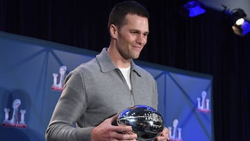 Tom Brady no puede ser mucho más feliz tras hacerse con su quinto anillo como campeón en la NFL.