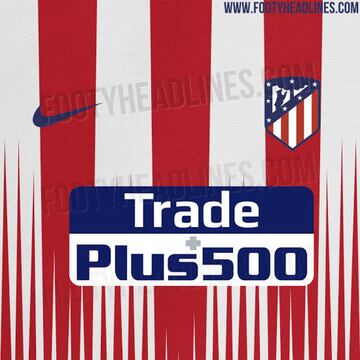 Las posibles camisetas del Madrid, Barça y Atleti