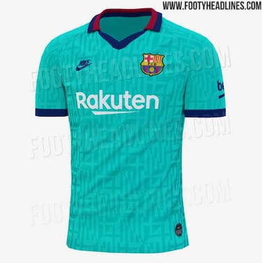 Filtran el dise?o de la tercera equipacin del Barcelona