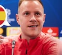 El perfecto español de Ter Stegen al referirse del United