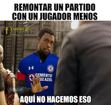 Los memes de la derrota de Cruz Azul ante Pachuca