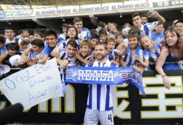 Asier Illarramendi con la Real Sociedad. 