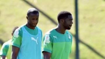 Yaya y Kolo Touré.