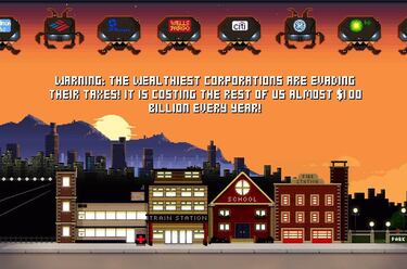 Un videojuego como crítica para los evasores de impuestos