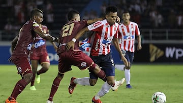 Luis Díaz en la Superliga de la Liga BetPlay 2019 ante Deportes Tolima