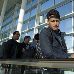 El Barça dio marcha atrás y Neymar no viajó a Madrid