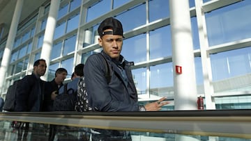 El Barça dio marcha atrás y Neymar no viajó a Madrid