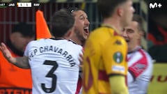 El gol que hace volar al Rayo en Europa lo tienen que ver: Pacha Espino, ¿qué inventaste?