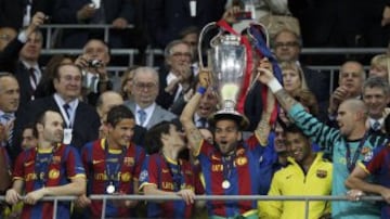 Su segunda Champions la consiguió en el Estadio de Wembley. Otra vez el rival fue el Manchester United.