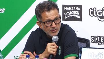 Osorio en rueda de prensa tras ganar el clásico paisa
