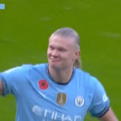 Le hacen un penalti como una casa y le da igual: la última barbaridad de Haaland