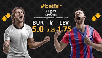 Burgos CF vs. Levante UD: horario, dónde ver, pronósticos y clasificación