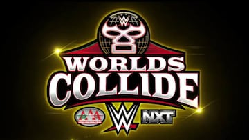 Este es el logo para Worlds Collide.