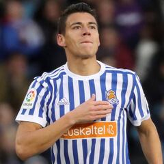 Héctor Moreno anotó en la victoria de la Real Sociedad