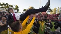 Osasuna play-off win sees scare as part of stand gives way