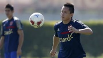 Canales deja al margen los dolores y entrena pensando en el sábado.