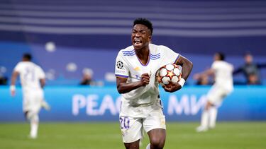 04/05/22 PARTIDO VUELTA SEMIFINAL CHAMPIONS LEAGUE
REAL MADRID - MANCHESTER CITY
GOL 2-1 RODRYGO
ALEGRIA VINICIUS