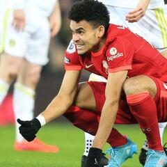 Luis Díaz, el de mayor precisión en la goleada de Liverpool