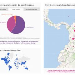 Mapa de casos y muertes por coronavirus por departamentos en Colombia: hoy, 12 de agosto