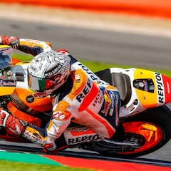 Márquez tampoco perdona la pole inglesa y lleva 4 seguidas