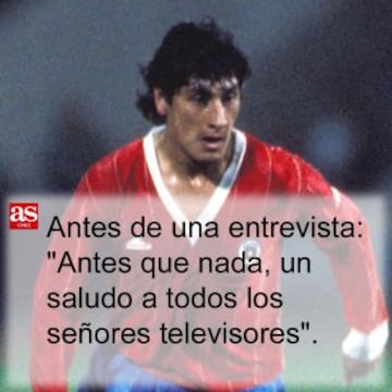 Las frases de culto del fútbol chileno