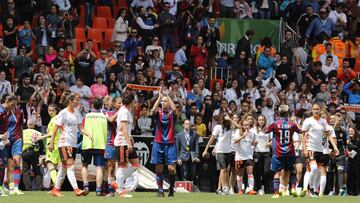 Levante-Valencia, a por el récord de asistencia de la Liga Iberdrola