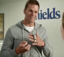 Tom Brady with his 5 rings...but this was taped before Super Bowl