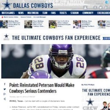 Todas las claves para entender el culebrón de Adrian Peterson