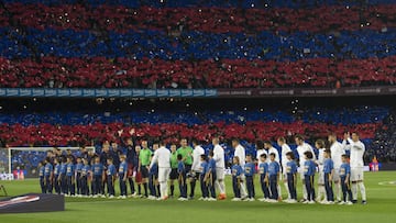 Camp Nou. El Clasico. Barcelona vs Real Madrid.