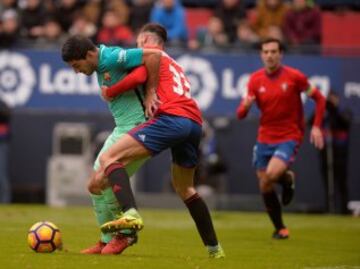 Las mejores imágenes que dejó el Osasuna vs Barcelona