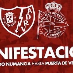 Las peñas del Depor se unirán a la manifestación contra la directiva rayista