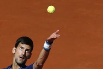 Concentration. Djokovic