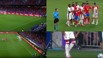 Conmebol deja expuesto a Roldán en la jugada que irrita a Chile: “Le pone el brazo nada más”