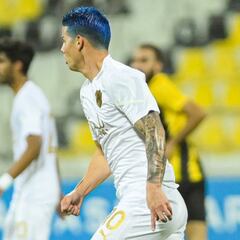 James, volante sudamericano activo con más asistencias