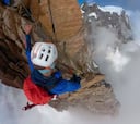 Espectacular visión de 360º de la escalada en uno de los macizos más alto de los Alpes
